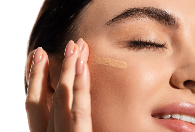Crema solar con color