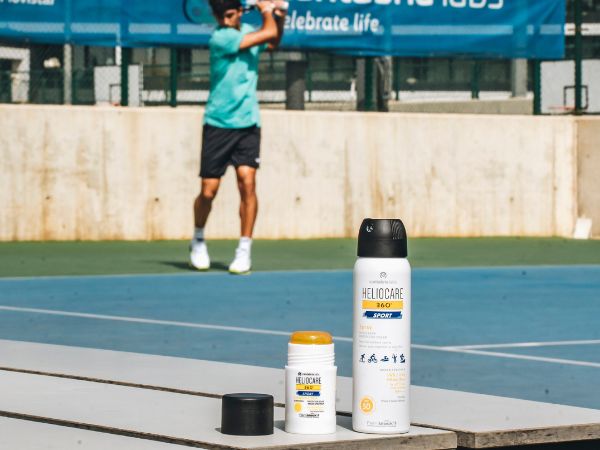 Crema solar para hacer deporte